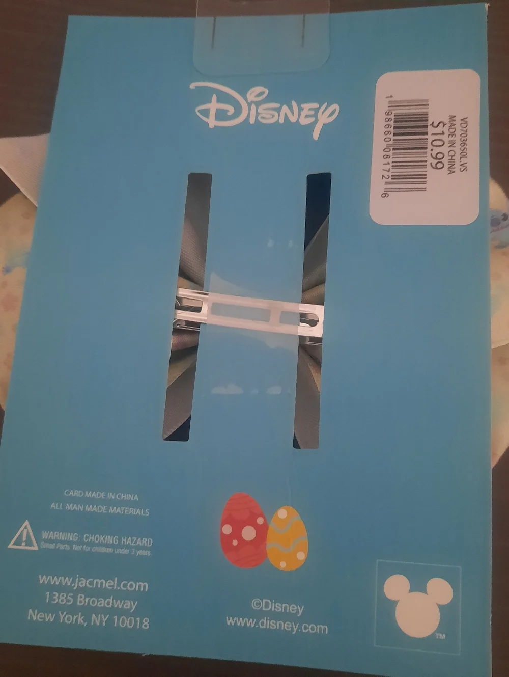 Disney Easter Themed Stitch Bow Hair Clip & Set Of Earrings